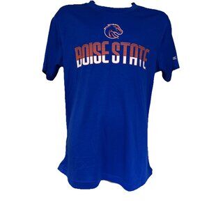 NEW Boise State BSU Broncos Colosseum Blue Crew Neck Tee Shirt Youth M 12-14